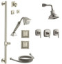 Kohler Margaux Thermostatic Eco Shower System with Single Function Shower Head, Hand Shower, Body Sprays, Valve Trims