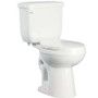 PROFLO- 1.28 GPF Two-Piece Elongated Toilet with Left Hand Trip Lever and 12" Rough In