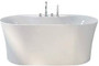 Fleurco Alto Petite Bathtub - Stylish & Space-Saving Design