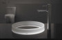 TOTO Luminist 15-5/8" Vessel Bathroom Sink with LED accent lighting