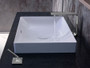 TOTO Kiwami Renesse 23-5/8" Rectangular Ceramic Vessel Bathroom Sink with Overflow