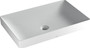 TOTO Kiwami Renesse 23-5/8" Rectangular Ceramic Vessel Bathroom Sink with Overflow