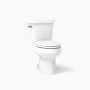 Kohler 1.6 GPF Two-Piece Elongated Toilet with 12" Rough In from the Wellworth Collection