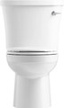 Kohler Kingston 1.28 GPF Two Piece Elongated Toilet with Right Hand Lever - Less Seat