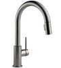 Delta Trinsic 1.8 GPM Single Hole Pull Down Kitchen Faucet