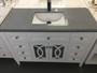 Royal Casa 48 inch  White Bathroom Vanity * Back IN Stock