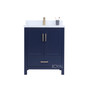Royal Hollywood series 30 inch navy blue bathroom vanity cabinet with contemporary style