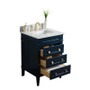 Royal Ibis 30 inch Navy Blue Bathroom Vanity