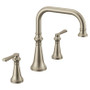 Moen Colinet Brushed Nickel Two-Handle High Arc Roman Tub Faucet