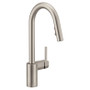 Moen Align Spot Resist Stainless One-Handle High Arc Pulldown Kitchen Faucet