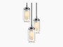 Kohler Artifacts® Three-light pendant cloud