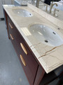 Royal Berkshire 60 inch Double Sink Bathroom Vanity Solid Wood *Fire Sale