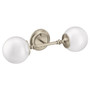 Moen Colinet Brushed Nickel Two Globe Bath Light