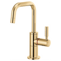 Brizo ODIN® Instant Hot Faucet with Square Spout in Polished Gold