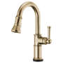 Brizo ARTESSO® SmartTouch® Pull-Down Prep Faucet in Luxe Gold