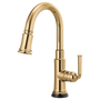 Brizo ROOK® SmartTouch® Pull-Down Prep Faucet in Polished Gold
