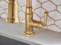 Brizo ROOK® Pull-Down Faucet in Polished Gold
