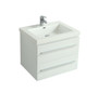 Royal Arto 30" Wall Mount Bathroom Vanity in White Colour