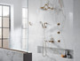 Brizo HYDRACHOICE™ MAX HydraChoice™ Massaging Spray Head with H2Okinetic® Technology in Luxe Gold
