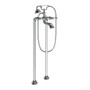 Moen Chrome Two-Handle Tub Filler Includes Hand Shower