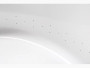 Kohler Archer®67-3/4" x 31-3/4" freestanding Heated BubbleMassage™ air bath with Bask® heated surface in Biscuit 