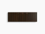 Kohler Jute®60" wall-hung bathroom vanity cabinet with 2 doors and 1 drawer in Walnut Flax