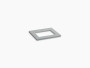 Kohler Solid/Expressions®25" vanity-top with single Verticyl® rectangular cutout in Ice Grey Expressions