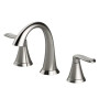 Jacuzzi Piccolo 1.2 GPM Widespread Bathroom Faucet with Pop-Up Drain Assembly in Chrome
