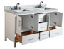 Royal Ultra 60 inch White Double Sink Bathroom Vanity  **New