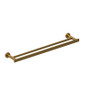 Riobel Paradox 60 cm (24") Double Towel Bar Brushed Gold - PX6BG