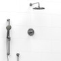 Riobel Premium Thermostatic System With Hand Shower Rail And Shower Head Chrome
