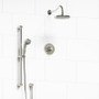 Riobel Retro 2-Way Thermostatic Shower System Polished Nickel Finish