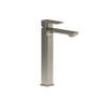 Riobel Equinox Long Single Hole Lavatory Faucet Brushed Nickel