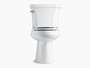 Kohler Highline Tall Two-piece elongated 1.28 gpf tall height toilet