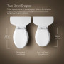 Accessible extra tall toilet for residential bathrooms