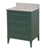 Royal Ibis 30 inch Green Bathroom Vanity  