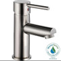 Royal Palm Single Handle Lavatory Faucet in Brushed Nickel