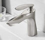 Royal Luxe Single Handle Lavatory Faucet in Brushed Nickel
