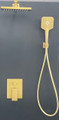Royal Sedona Two-Way Shower System w/ Handheld in Brushed Gold 