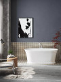 Kohler Brazn™ 66" x 35" freestanding bath K-21388-0