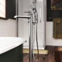 Kalia Rustik Freestanding Tub Filler with Hand Shower