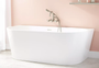 Royal Remi 59" Freestanding Bathtub for Modern Bathroom