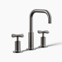 Kohler Purist 1.2 GPM Widespread Bathroom Faucet with Pop-Up Drain Assembly - Vibrant Titanium 