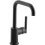 Kohler Purist 1.8 GPM Single Hole Bar Sink Faucet - Matte Black