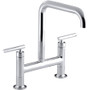 Kohler Purist 1.5 GPM Bridge Kitchen Faucet - Polished Chrome