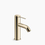KOHLER Components® Single-handle bathroom sink faucet, 1.2 gpm - Vibrant French Gold