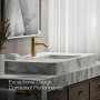 KOHLER Components® Single-handle bathroom sink faucet, 1.2 gpm - Vibrant Brushed Moderne Brass
