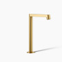 KOHLER Components® Bathroom sink faucet spout with Row design, 1.2 gpm - Vibrant Brushed Moderne Brass