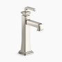 KOHLER Riff® Tall single-handle bathroom sink faucet, 1.0 gpm - Vibrant Polished Nickel