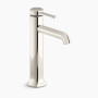 KOHLER Occasion® Tall single-handle bathroom sink faucet, 1.0 gpm - Vibrant Polished Nickel